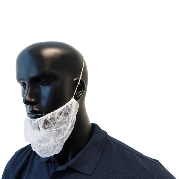 Unigloves Bartmaske 5050 weiß