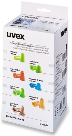 uvex 2112022 x-fit Gehörschutzstöpsel-Nachfüllbox