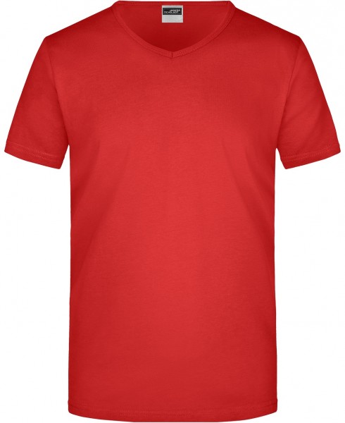 James & Nicholson JN912 Herren Slimfit V-Shirt in 15 Farben