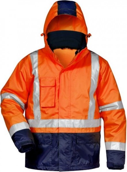 Safestyle Udo 23503 3 in 1 Warnschutzjacke leuchtorange-marine