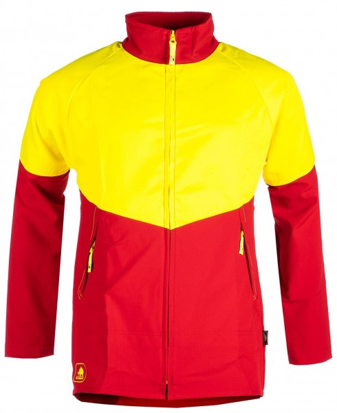 SIP Protection 1XSK Arbeitsjacke leuchtgelb-rot