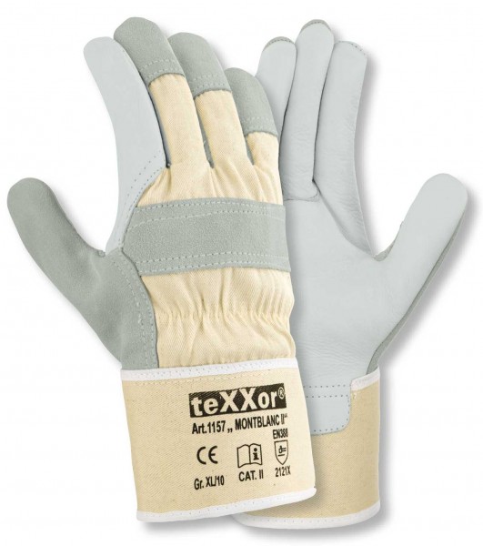 texxor 1157 Montblanc-II Rindvolllederhandschuhe
