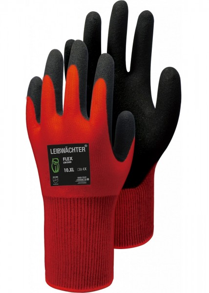 Leibwächter LW500 Flex Nitrilschaum-Schutzhandschuhe touchscreenfähig