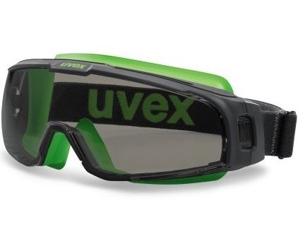 uvex 9308240 u-sonic Vollsichtbrille PC-Scheibe in grau