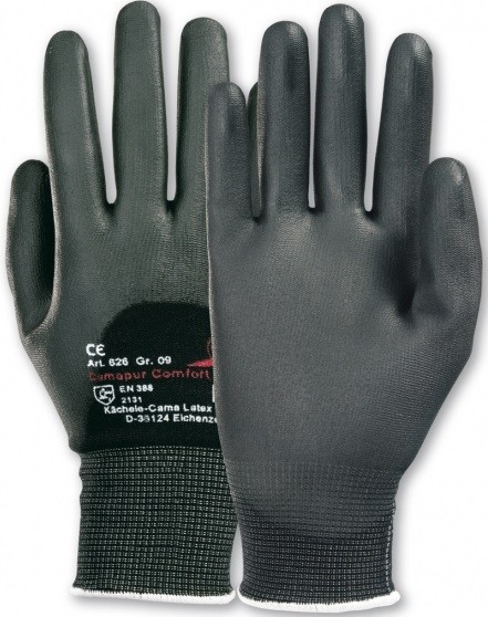 KCL 626 Camapur Comfort PU-Schutzhandschuhe 3/4 beschichtet