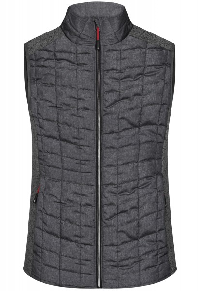 James & Nicholson JN739 Damen Knitted Hybrid Weste in 6 Farben