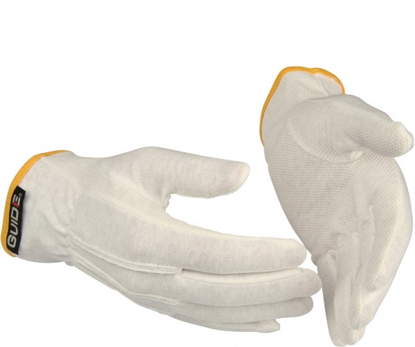 Guide 549 Baumwoll-Schutzhandschuhe mit PVC-Noppen