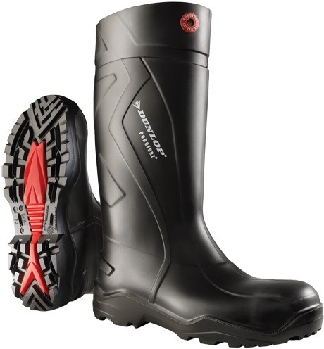 Dunlop Purofort+ Full Safety Stiefel C762041 schwarz S5 bis -20 °C