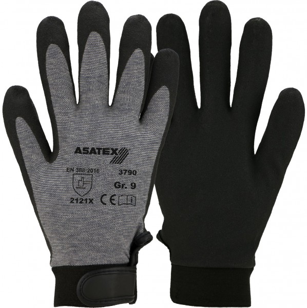 Asatex 3790 HPT-Schutzhandschuhe teilbeschichtet