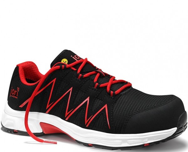 Jori jo_SPEEDY black-red Low 12151 Sicherheitsschuh ESD S3