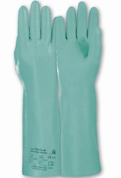 KCL 739 Tricotril Winter Nitril-Chemikalienschutzhandschuhe