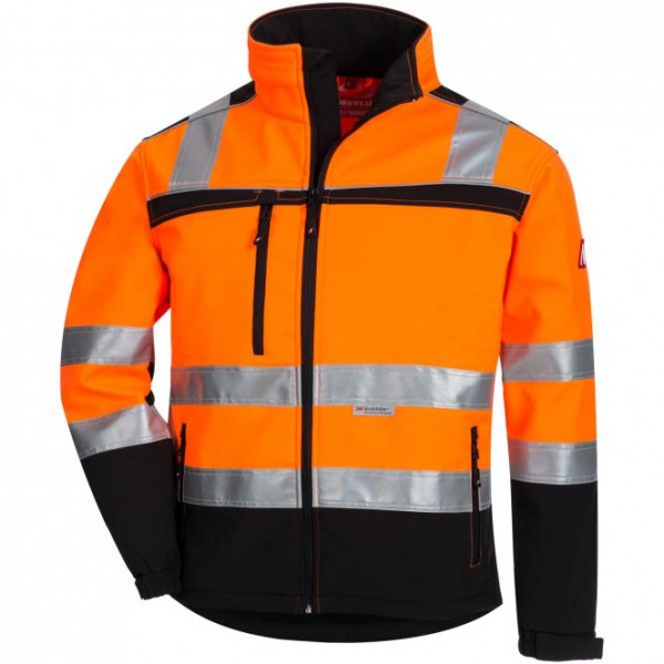 Nitras Motion Tex Viz Warnschutz-Softshelljacke