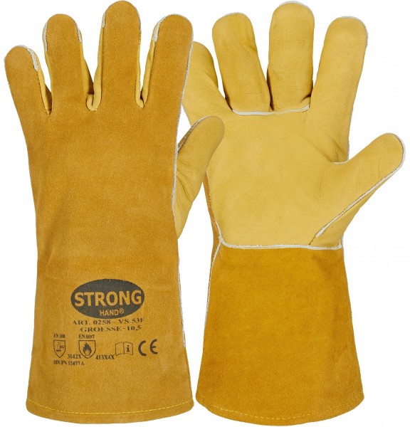 Stronghand 0258 VS 53 F Schweißerhandschuhe Typ A