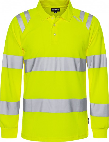 Fristads 301260 High Vis Poloshirt Langarm Kl. 3 7864 GPST