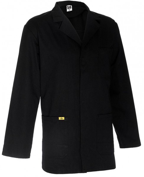 ESD Herrenjacke langarm schwarz 155g/m²-