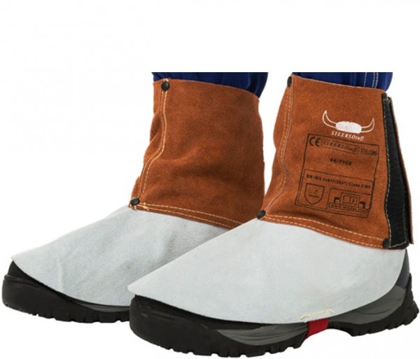 Weldas Lava Brown 44-7106 Rindspaltleder-Gamaschen