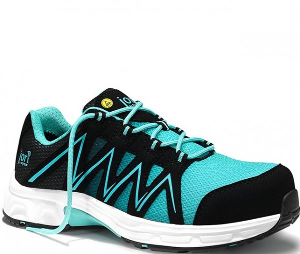 Jori jo_SPEEDY black-aqua Low 12131 Sicherheitsschuh ESD S1P