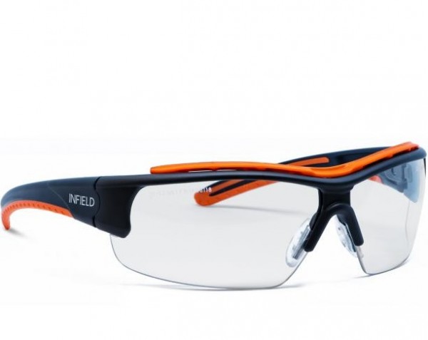Infield Senator 9807155 Bügelbrille grau-orange klar