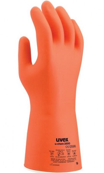 uvex 60188 u-chem 3500 Chemikalienschutzhandschuhe