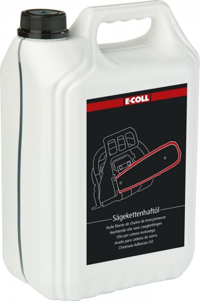 E-COLL Sägekettenhaftöl 5-Liter-Kanister