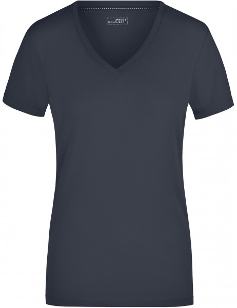 James & Nicholson JN928 Damen Elastic V-Shirt in 9 Farben