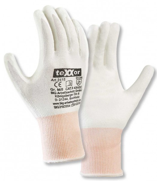 texxor 2415 PU-Schnittschutzhandschuhe Level C