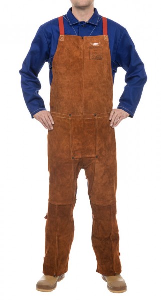 Weldas Lava Brown 44-7248 Schweißer-Beinschürze