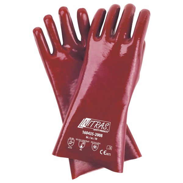 Nitras 160435 PVC-Chemikalienschutzhandschuhe