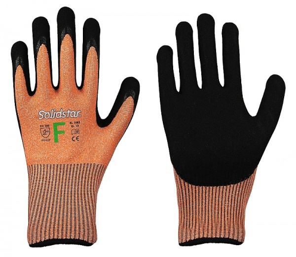Solidstar 1683 Nitril-Schnittschutzhandschuhe Level F