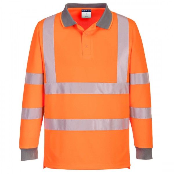 Portwest EC11- Eco Hi-Vis Warnschutz Polo Klasse 3