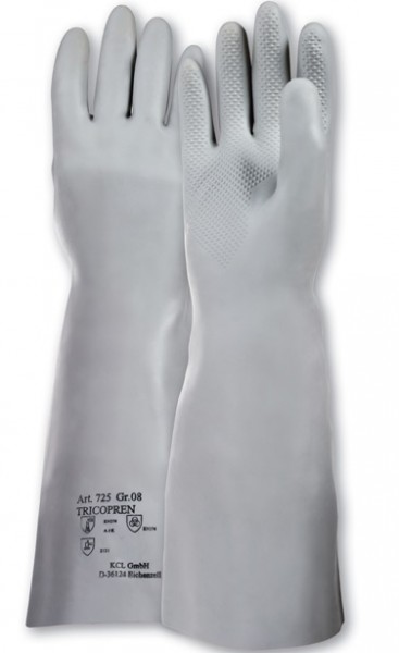 KCL 725 Tricopren Chloropren-Chemikalienschutzhandschuhe