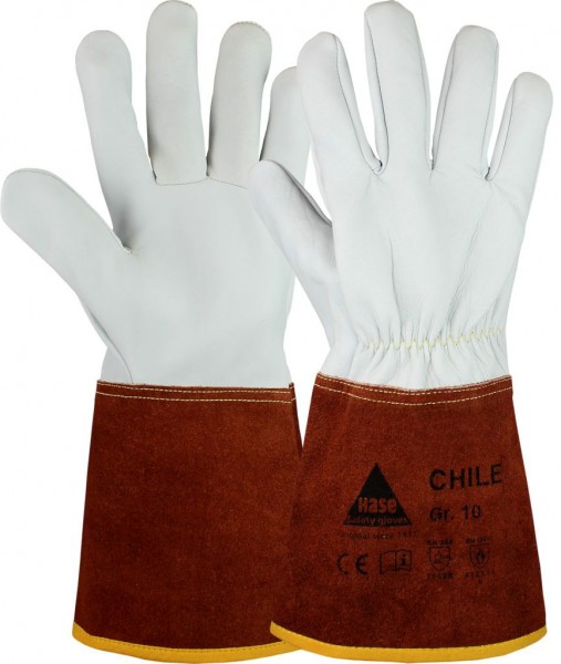 Hase 403840 Chile Schweißerschutzhandschuhe Typ B