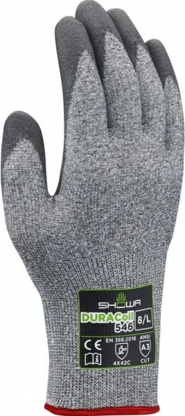 SHOWA 546 Duracoil PU-Schnittschutzhandschuhe Level C