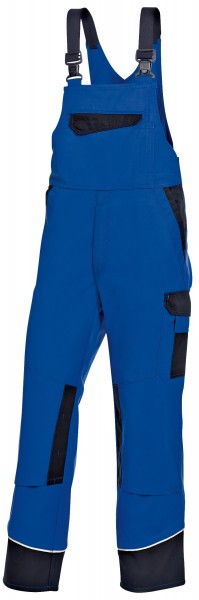 BP 1608-559 Latzhose mit Kniepolstertaschen und verdeckten Knöpfen Work & Wash Color
