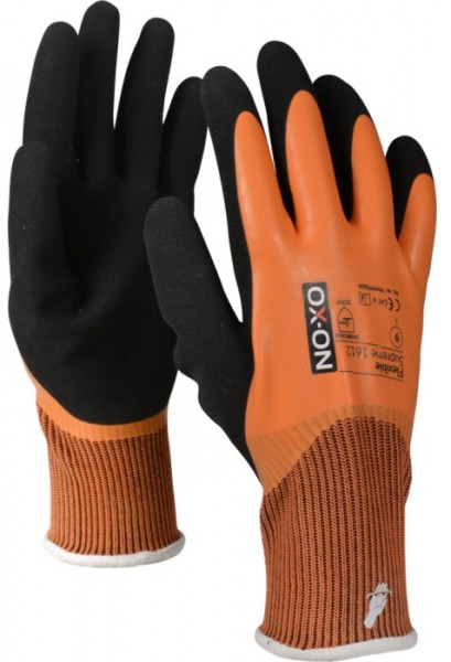 OX-ON Flexible Supreme 1612 Latex-Schutzhandschuhe wasserdicht