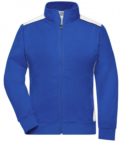 James & Nicholson JN869 Damen Workwear Sweat Jacket in 8 Farben