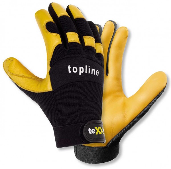 texxor 2540 topline Tacoma Hirschleder-Schutzhandschuhe