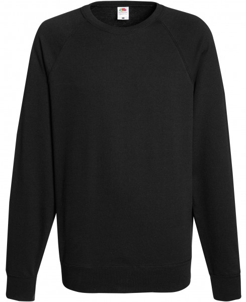 Fruit of The Loom Lightweight Raglan Sweat in 12 Farben