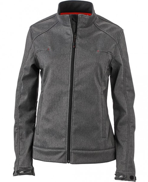 James & Nicholson JN1087 Damen Melange Softshelljacke in 2 Farben
