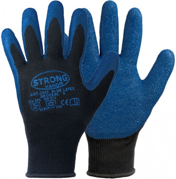 Stronghand 0243 Blue Latex Kälteschutzhandschuhe bis -30 °C