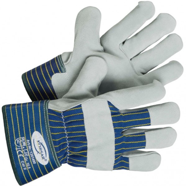 Korsar Mustang II Rindsspaltleder-Schutzhandschuhe