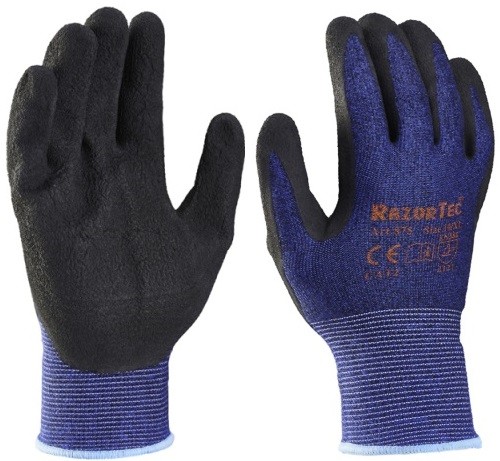 HansaTec 875 Latexschaum-Schutzhandschuhe teilbeschichtet