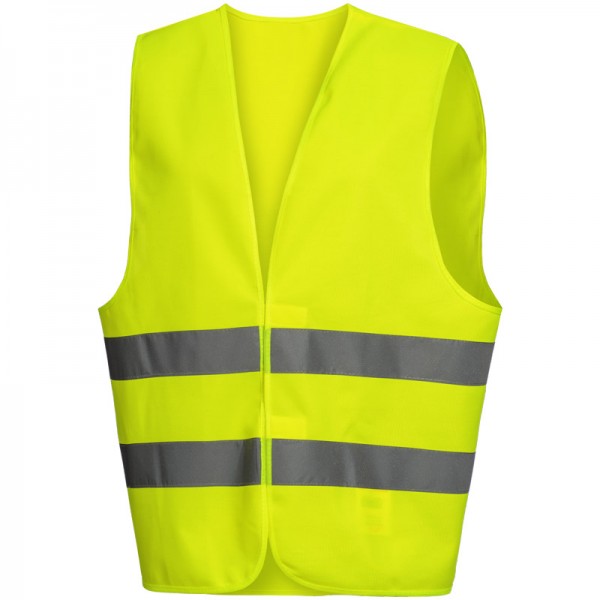 Nitras 7111 Textil-Warnweste gelb