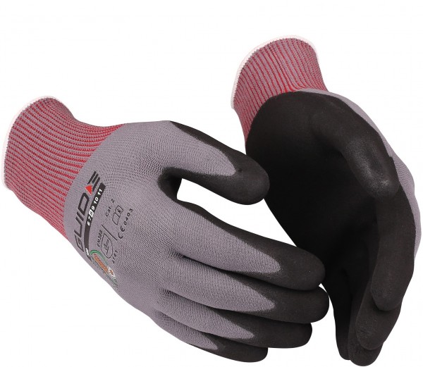 Guide 580 Nitril-Schutzhandschuhe teilbeschichtet grau