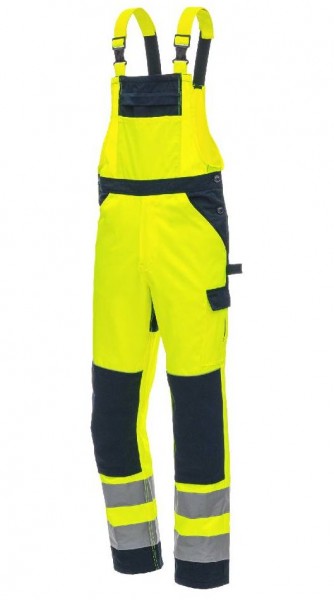Nitras Motion Tex VIZ 7572 Warnschutz-Latzhose