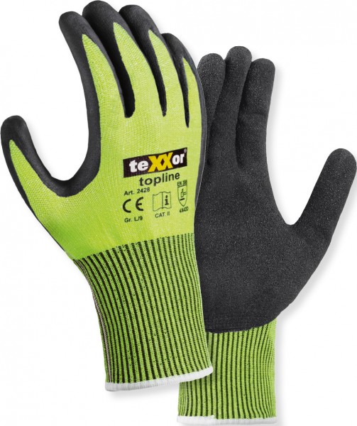 texxor 2428 Nitril-Schnittschutzhandschuhe Level D