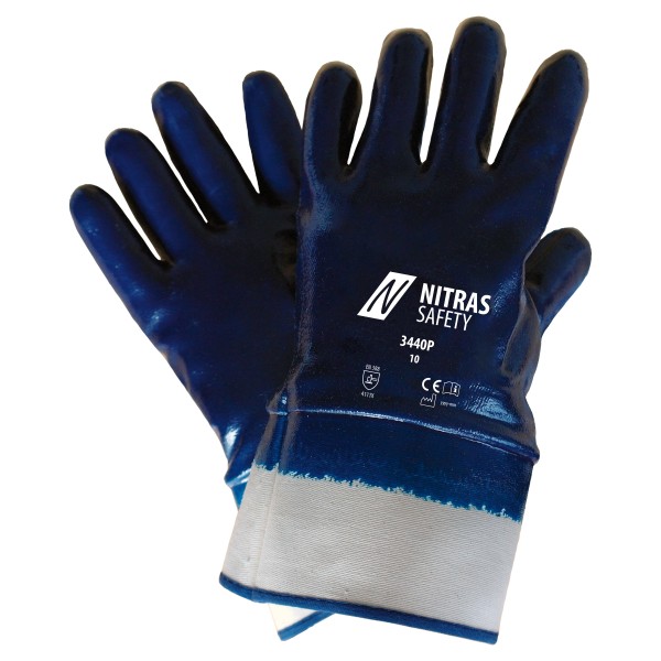 Nitras 3440P Nitril-Schutzhandschuhe vollbeschichtet
