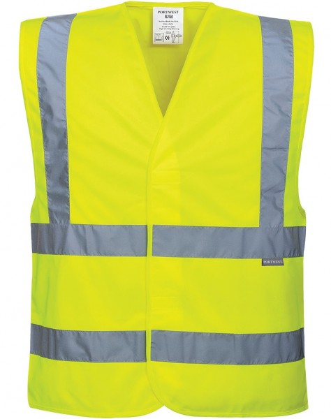 Portwest C470 Warnschutzweste mit doppeltem Reflexband