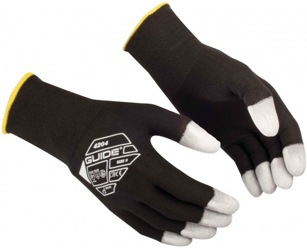 Guide 4204 PU-Schutzhandschuhe ESD fingerspitzenbeschichtet