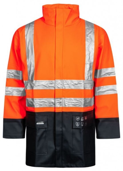 Lyngsøe ARC-LR4055 Multinorm Warnschutz-Regenjacke